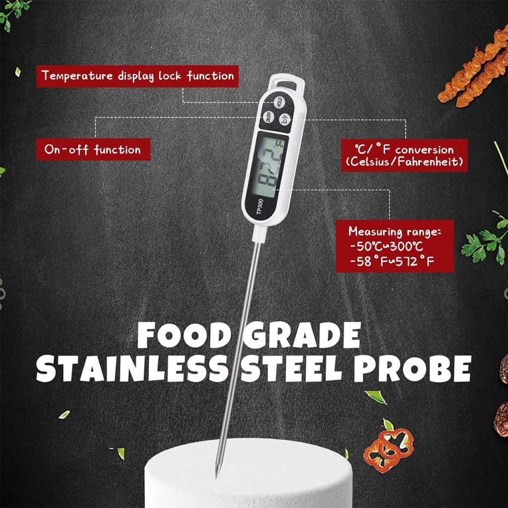 FoodMeter, ένα ηλεκτρονικό ψηφιακό θερμόμετρο για τη μέτρηση της ...