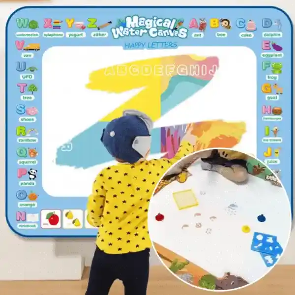 DoodleMat, το μαγικό χαλάκι ζωγραφικής με νερό