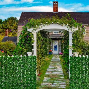 FenceLeaf, ένα πράσινο πάνελ με φυσική όψη πράσινου φύλλου