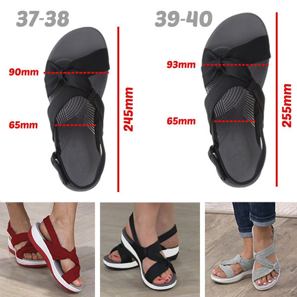 SUMSANDAL-RDEC-39/40, Γυναικεία σανδάλια με δύο λουράκια