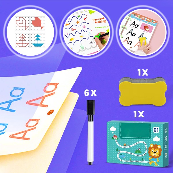 WORKBOOK, MagicDoodle Διαδραστικό Σετ Μαθησιακών Βιβλίων
